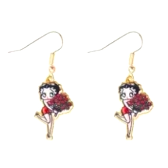 Betty Boop Earrings - Picture 1 of 3